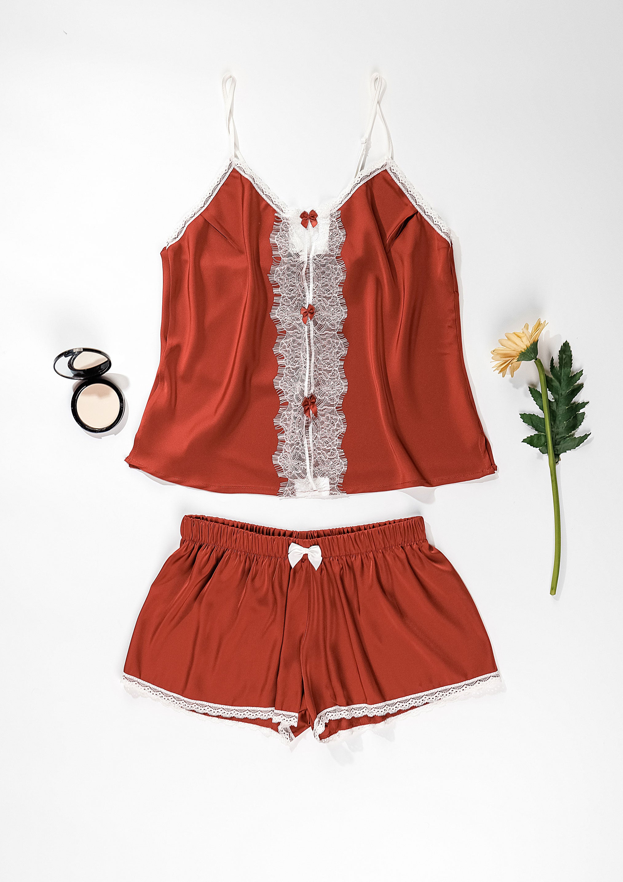 Pajama short set
                   |  |